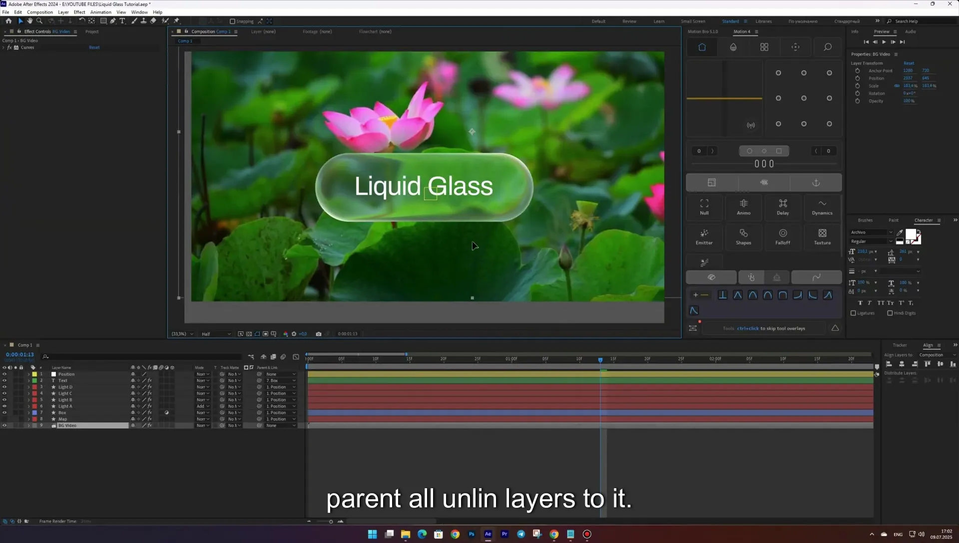 12 How to Create Apple Liquid Glass UI in After Effects + 13 Free Animations! - Image 599