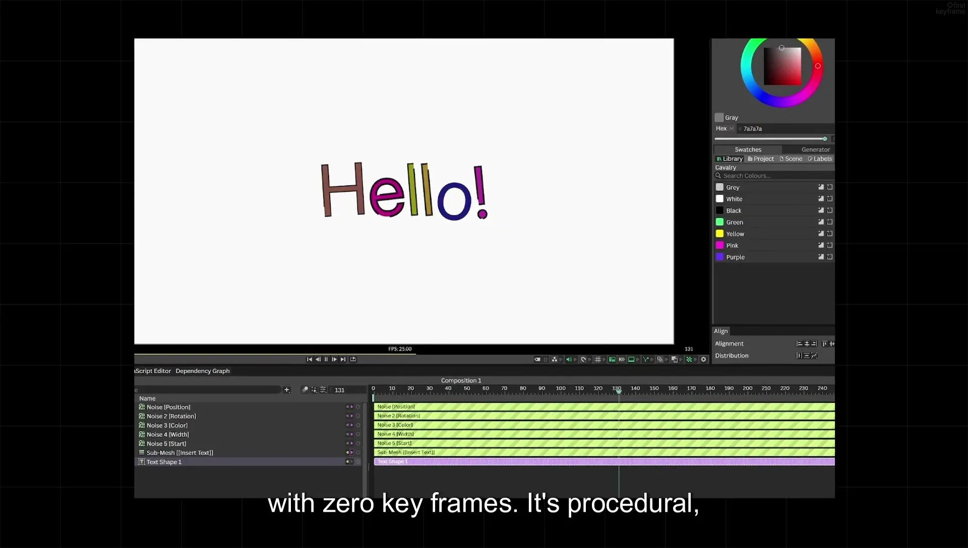 03 How to Animate with Behaviours | Beginners Guide to Cavalry 05 - Image 8
