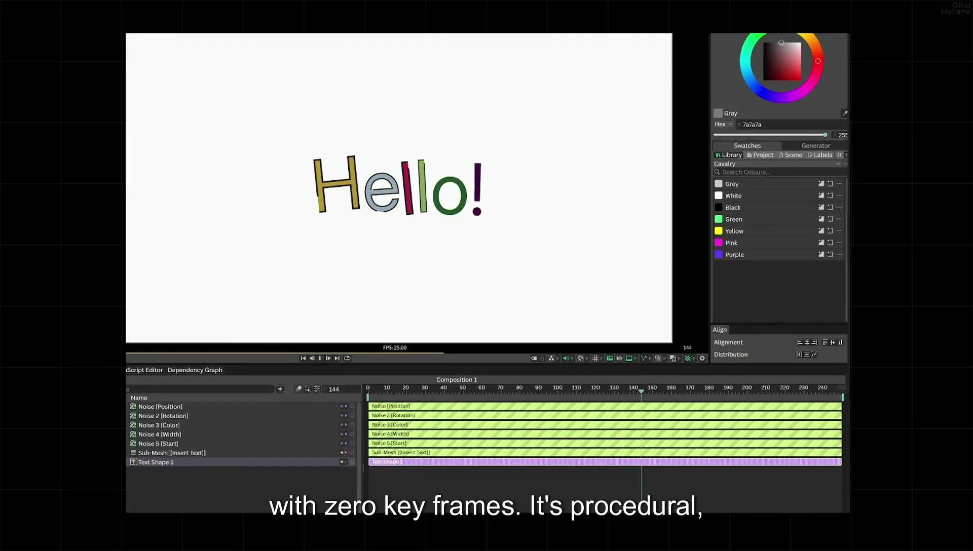 03 How to Animate with Behaviours | Beginners Guide to Cavalry 05 - Image 9