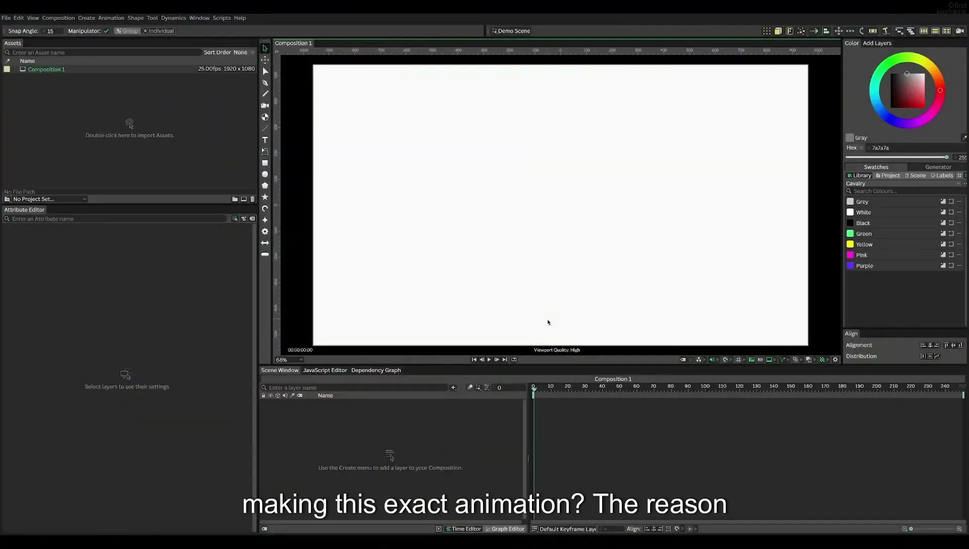 03 How to Animate with Behaviours | Beginners Guide to Cavalry 05 - Image 25