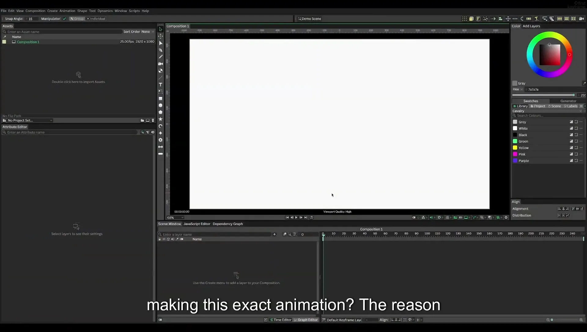 03 How to Animate with Behaviours | Beginners Guide to Cavalry 05 - Image 26