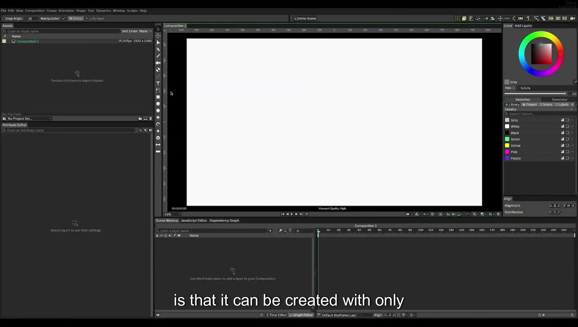 03 How to Animate with Behaviours | Beginners Guide to Cavalry 05 - Image 28