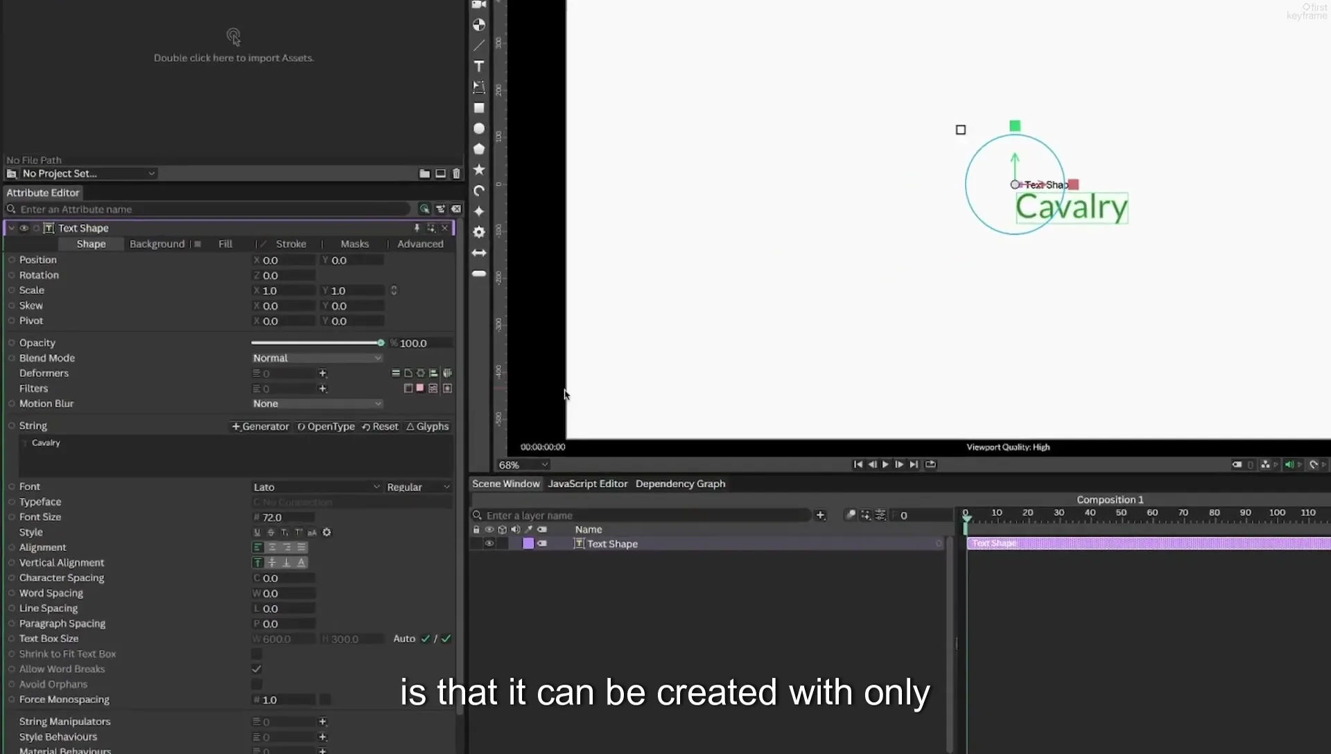 03 How to Animate with Behaviours | Beginners Guide to Cavalry 05 - Image 32