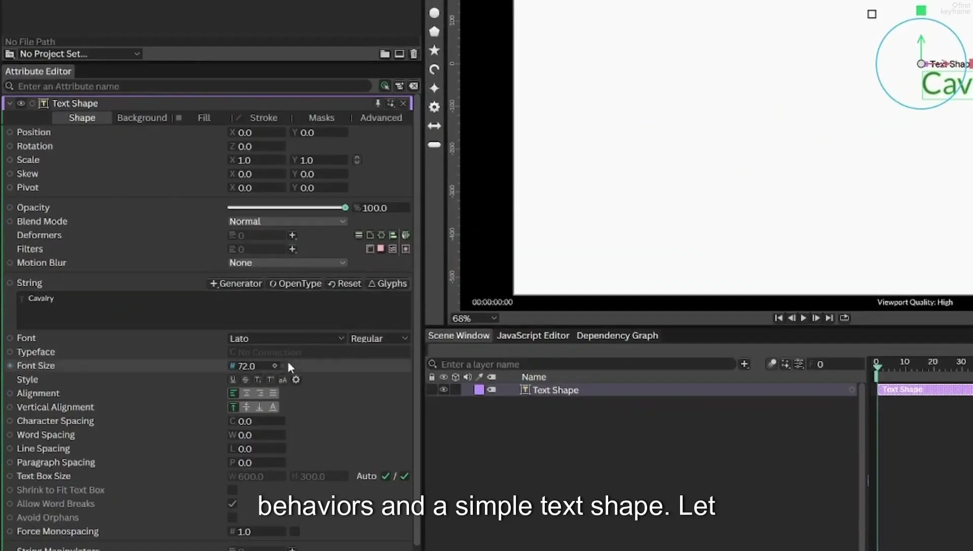 03 How to Animate with Behaviours | Beginners Guide to Cavalry 05 - Image 33