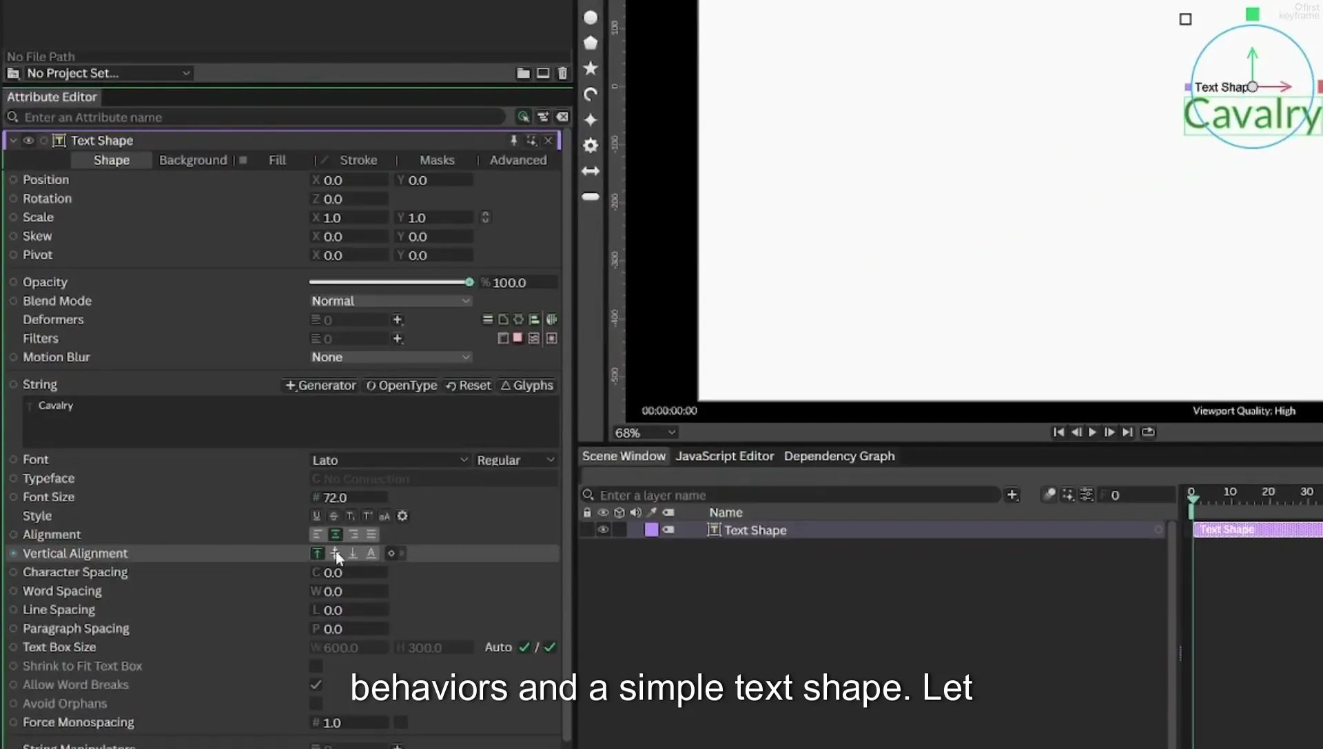 03 How to Animate with Behaviours | Beginners Guide to Cavalry 05 - Image 37