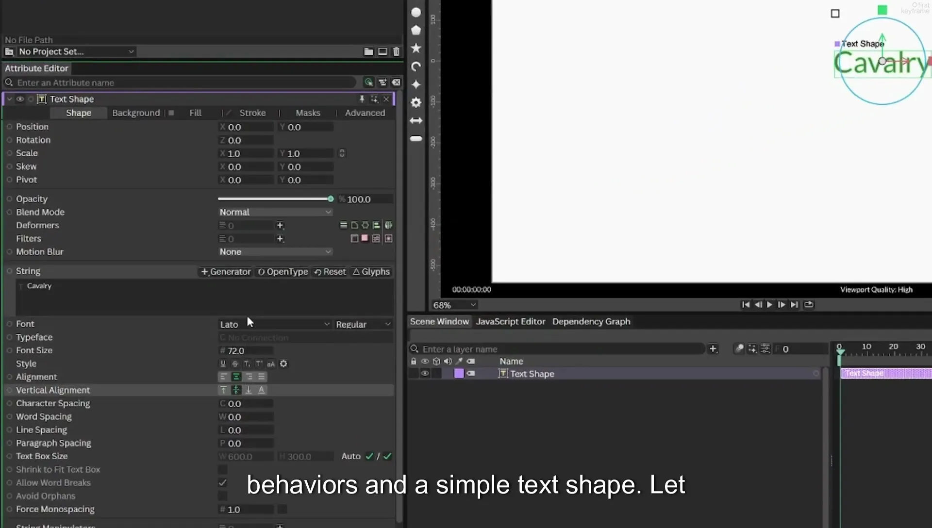 03 How to Animate with Behaviours | Beginners Guide to Cavalry 05 - Image 39