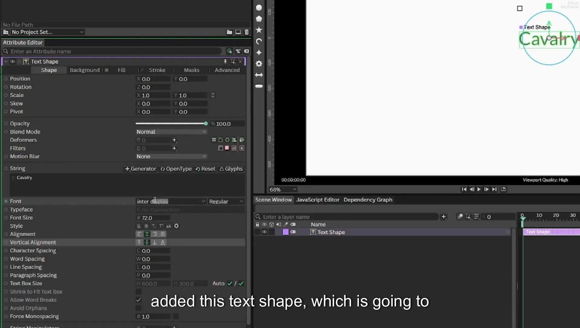 03 How to Animate with Behaviours | Beginners Guide to Cavalry 05 - Image 45