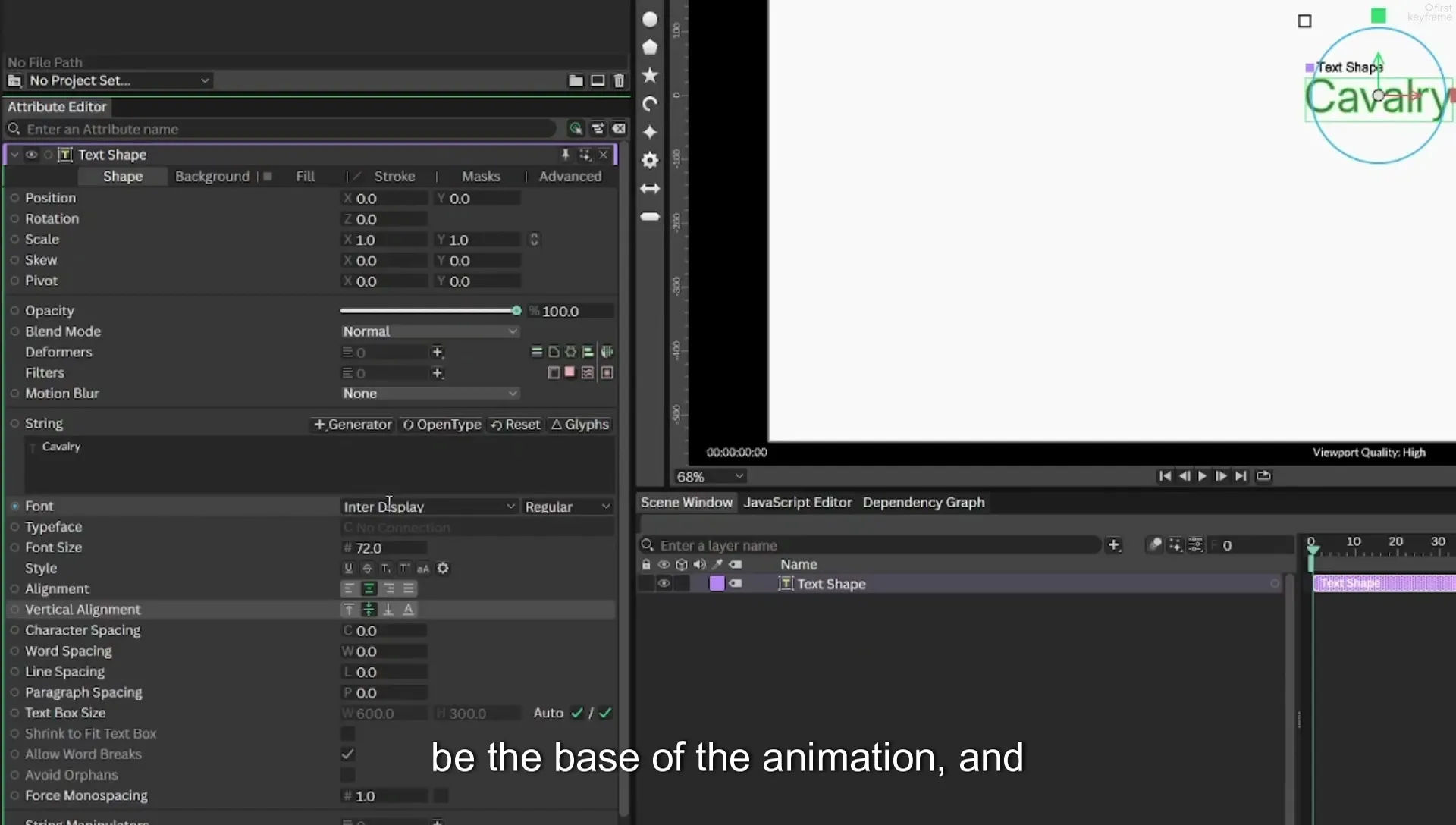 03 How to Animate with Behaviours | Beginners Guide to Cavalry 05 - Image 48