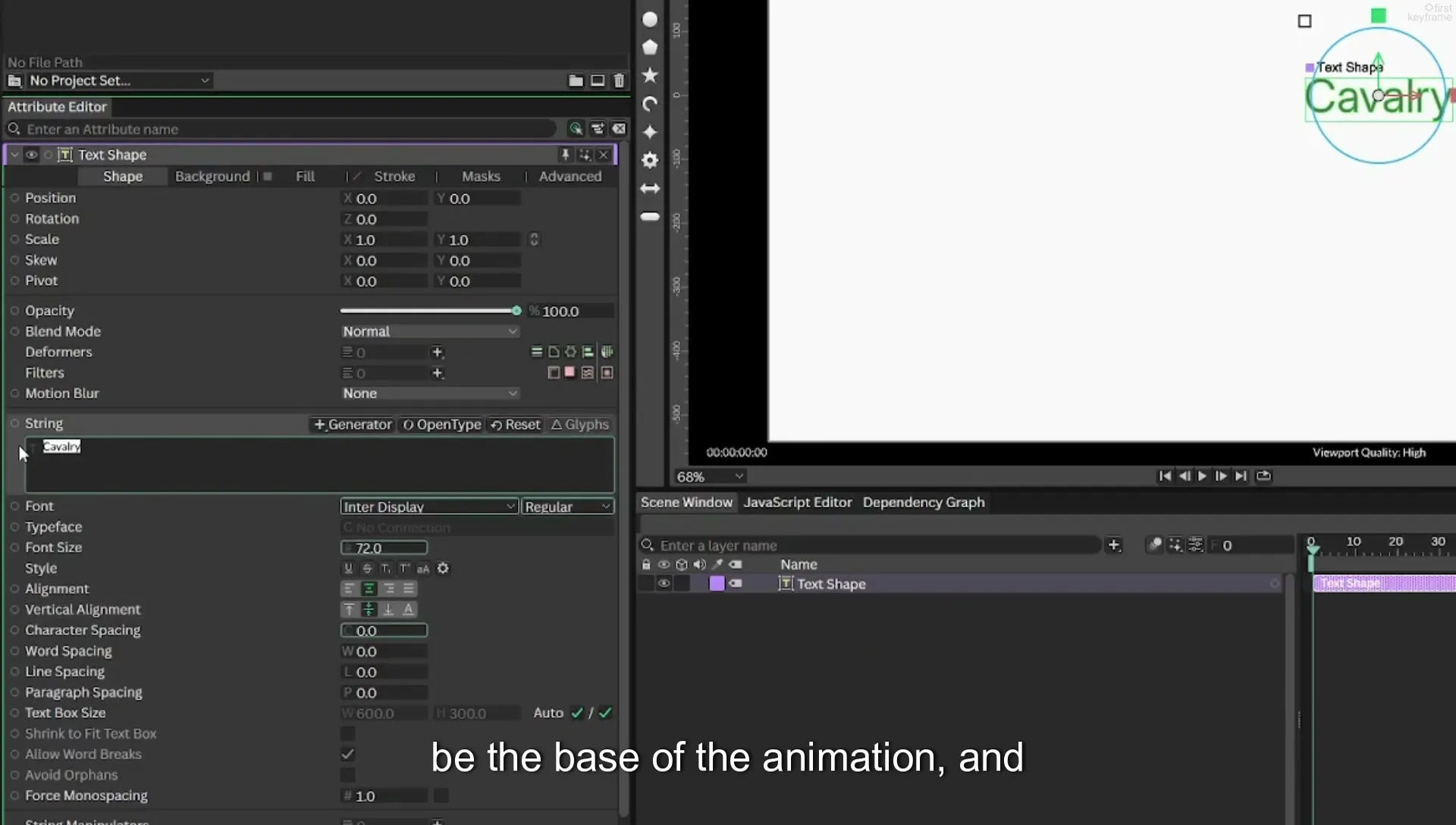 03 How to Animate with Behaviours | Beginners Guide to Cavalry 05 - Image 51