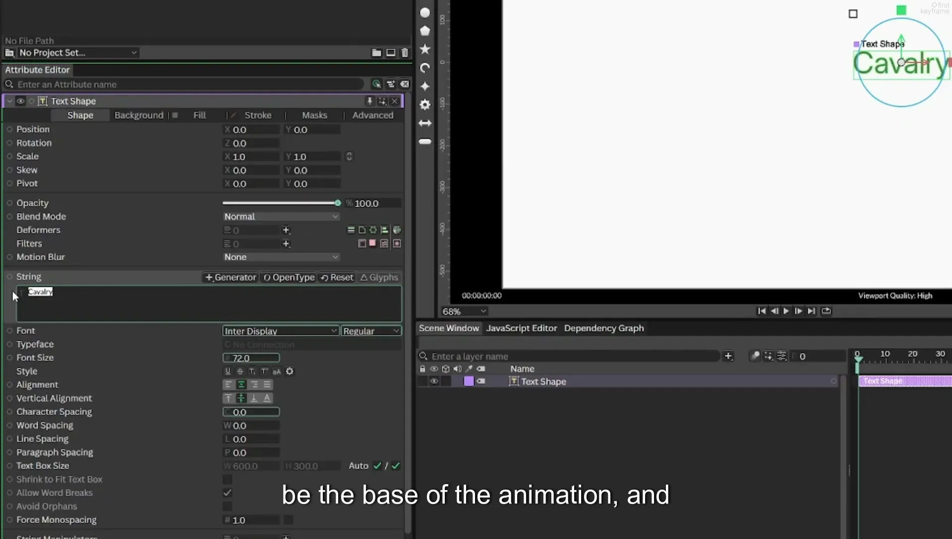 03 How to Animate with Behaviours | Beginners Guide to Cavalry 05 - Image 52