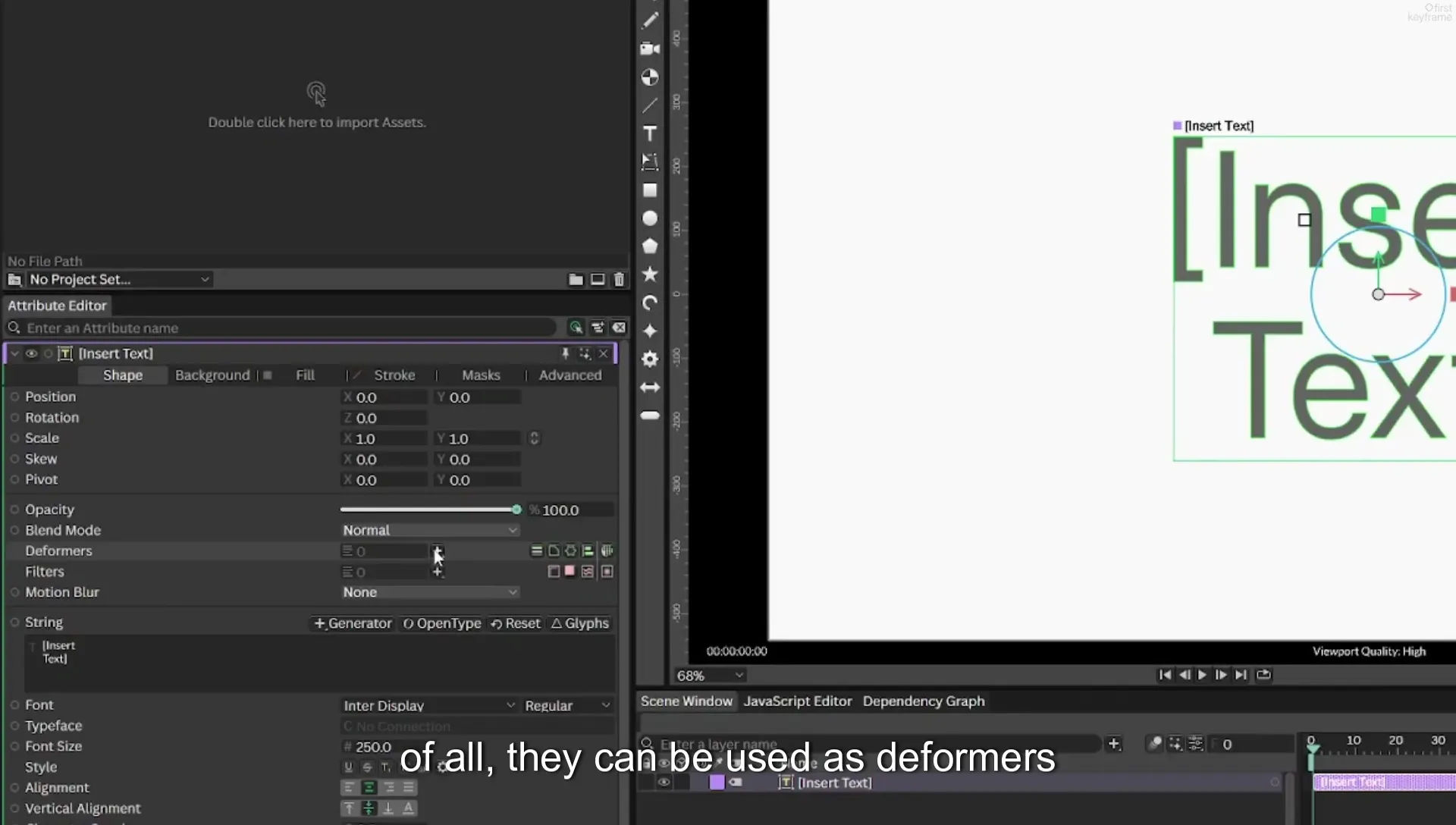 03 How to Animate with Behaviours | Beginners Guide to Cavalry 05 - Image 112