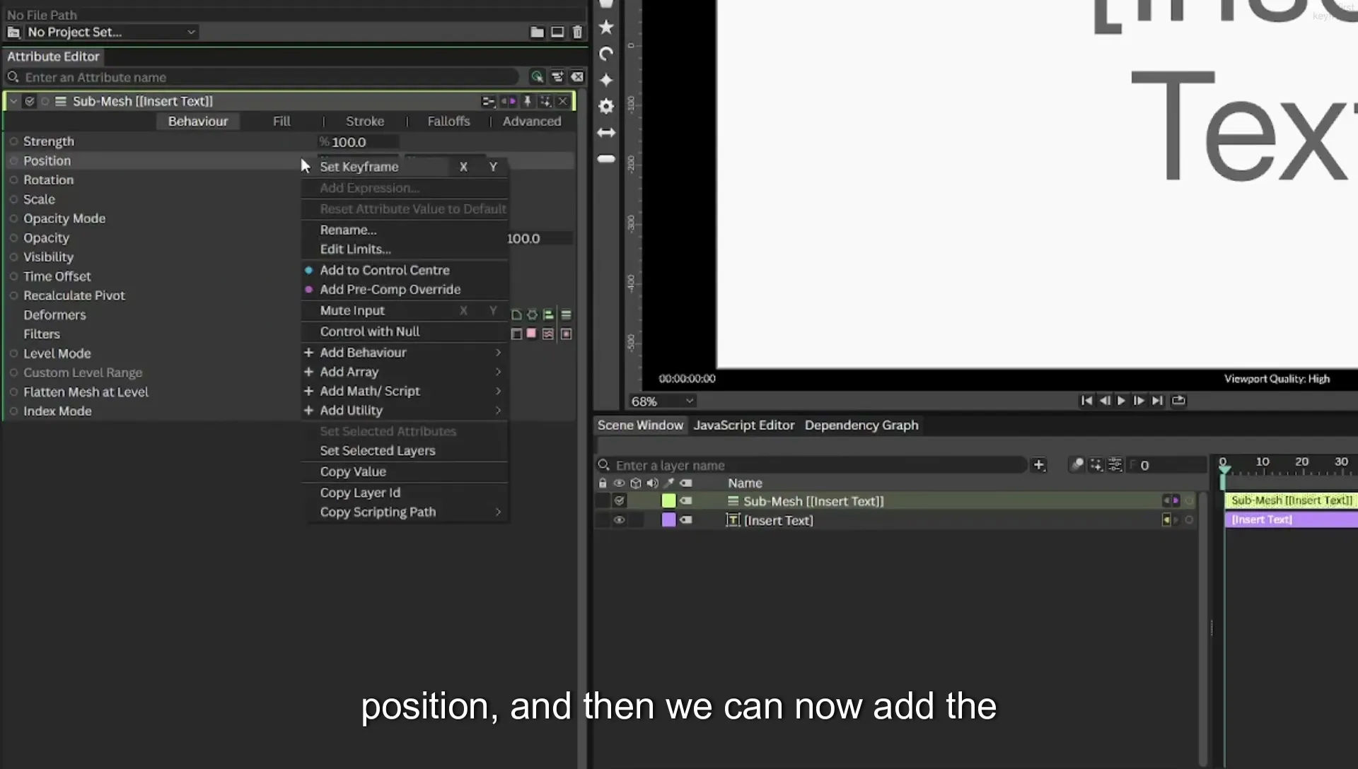 03 How to Animate with Behaviours | Beginners Guide to Cavalry 05 - Image 162
