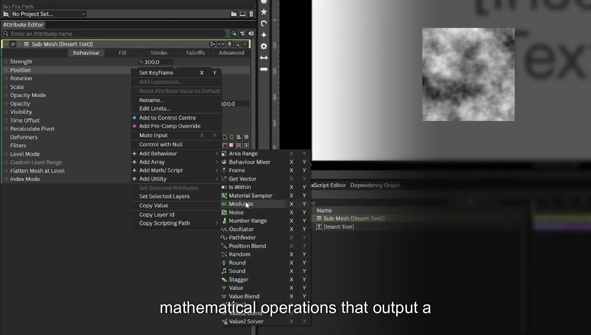 03 How to Animate with Behaviours | Beginners Guide to Cavalry 05 - Image 176