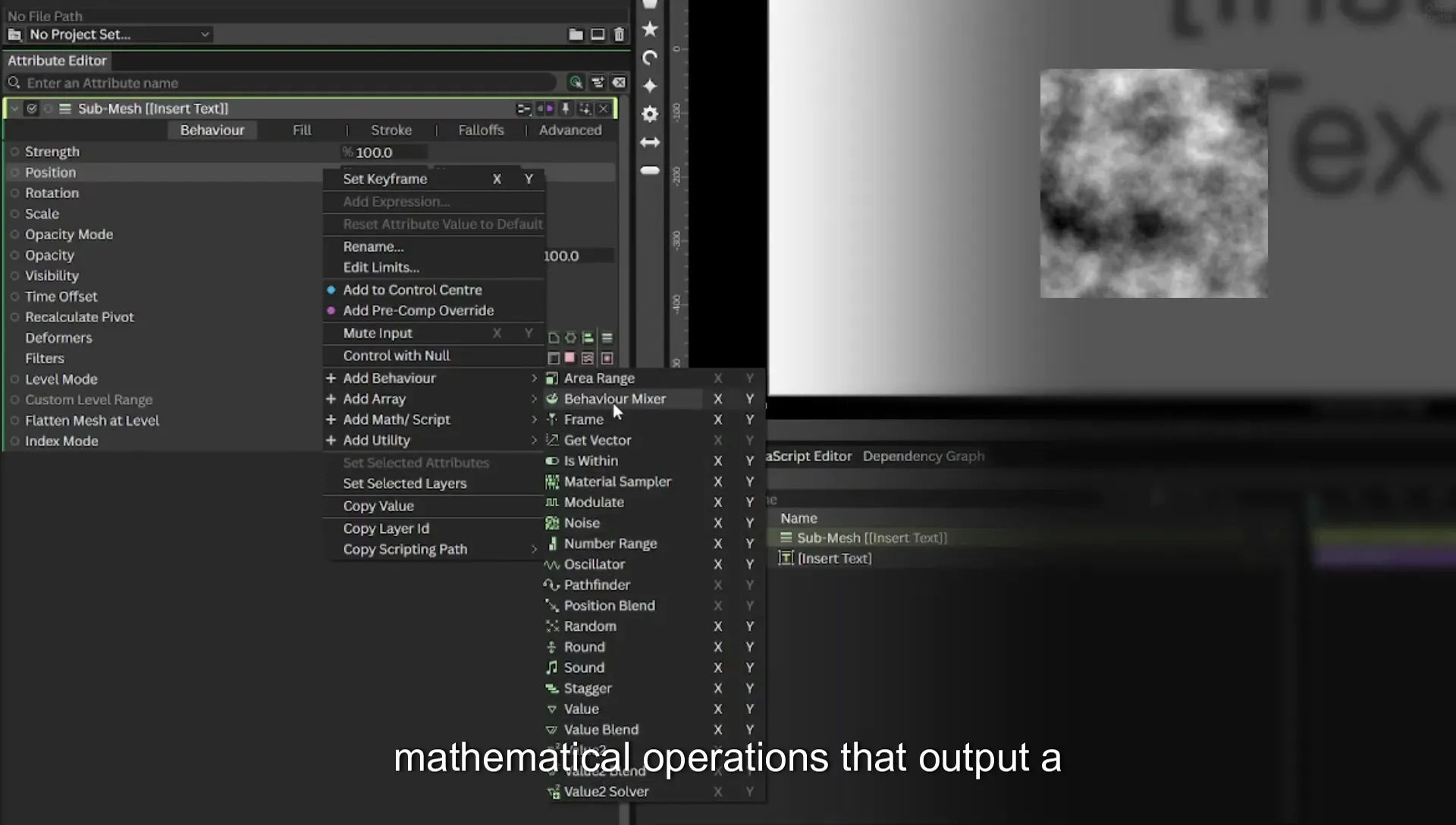 03 How to Animate with Behaviours | Beginners Guide to Cavalry 05 - Image 177