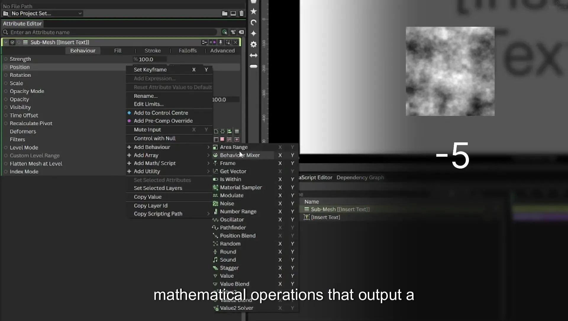 03 How to Animate with Behaviours | Beginners Guide to Cavalry 05 - Image 179