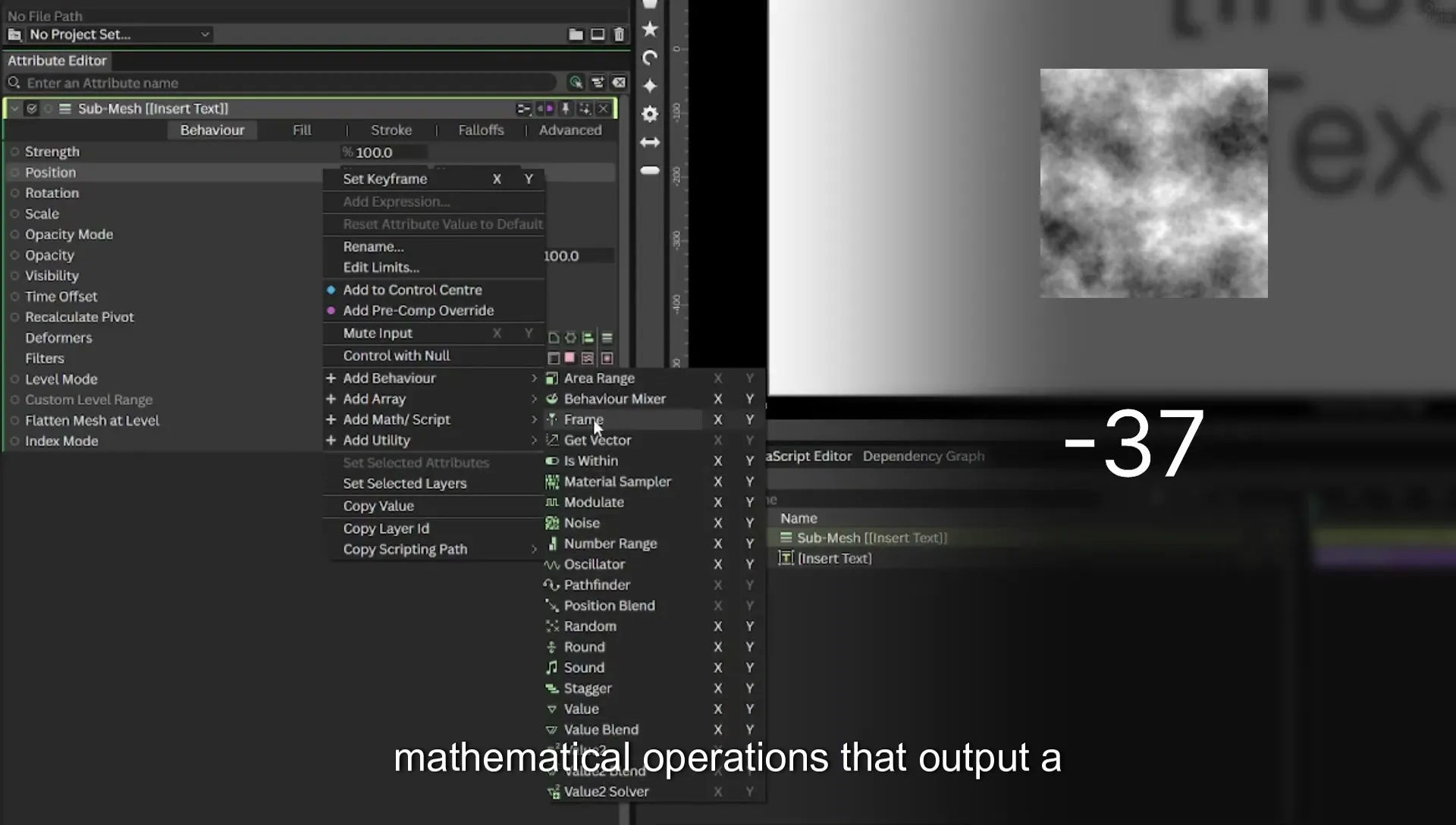03 How to Animate with Behaviours | Beginners Guide to Cavalry 05 - Image 180