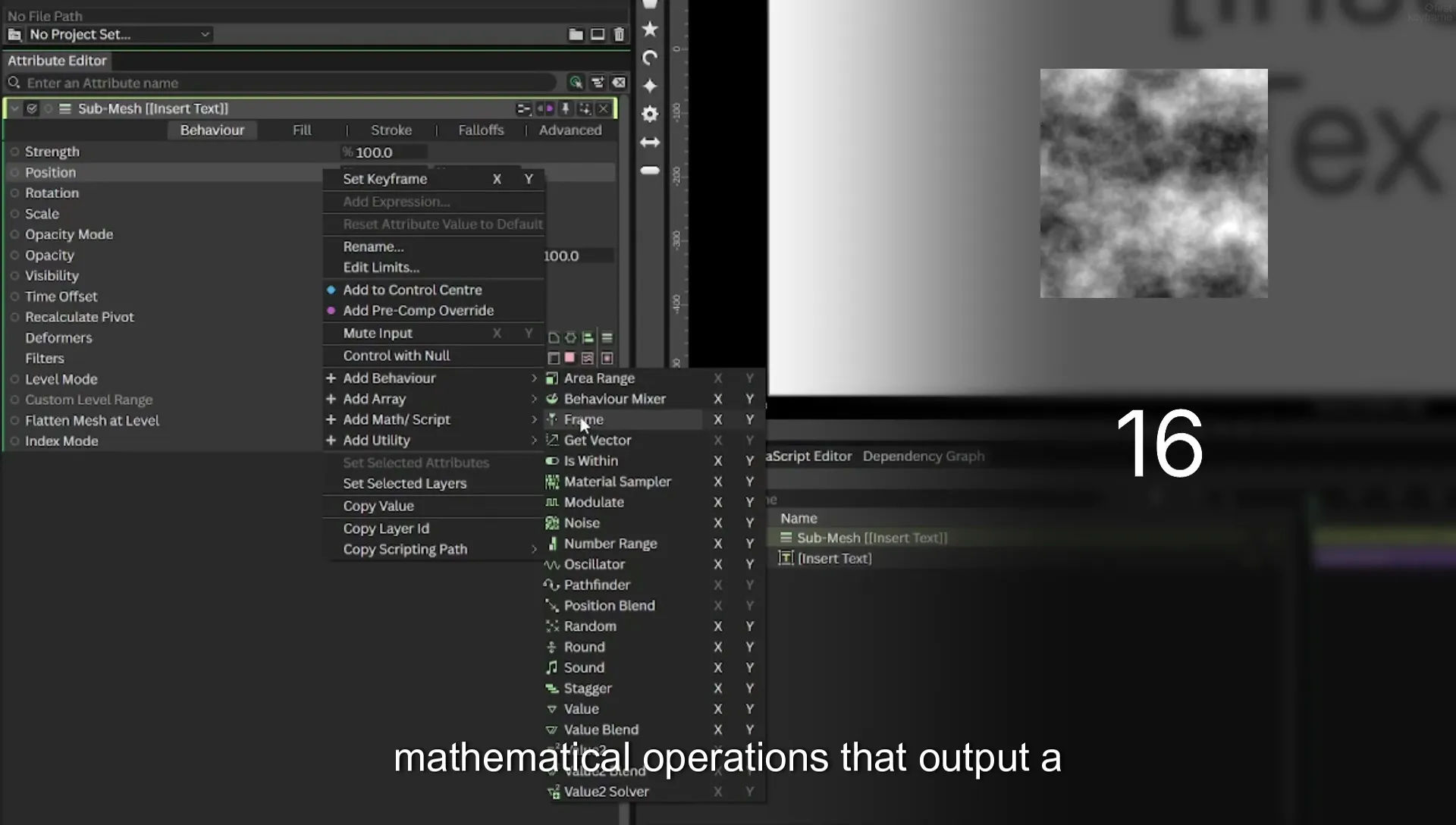 03 How to Animate with Behaviours | Beginners Guide to Cavalry 05 - Image 181