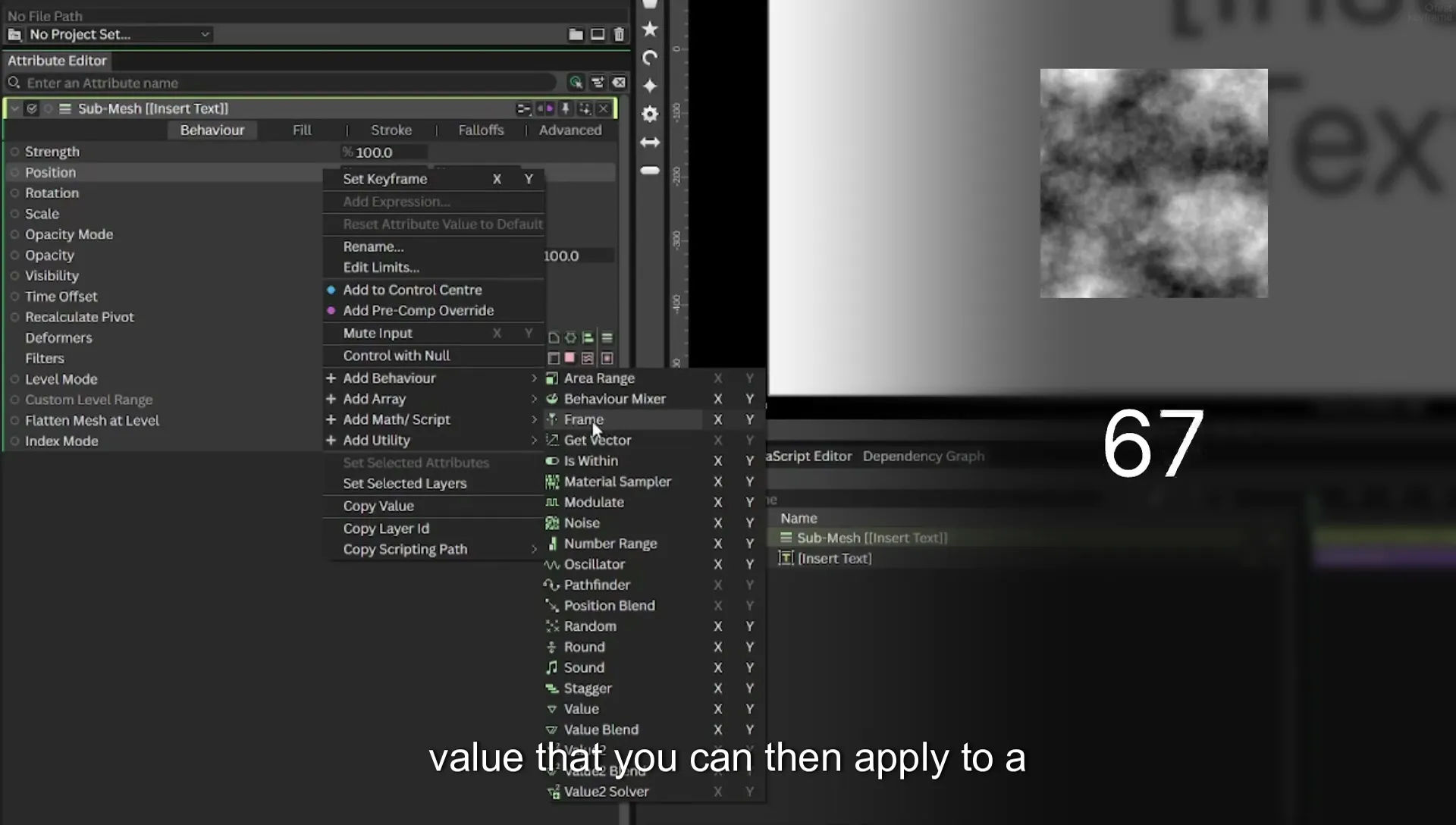 03 How to Animate with Behaviours | Beginners Guide to Cavalry 05 - Image 182
