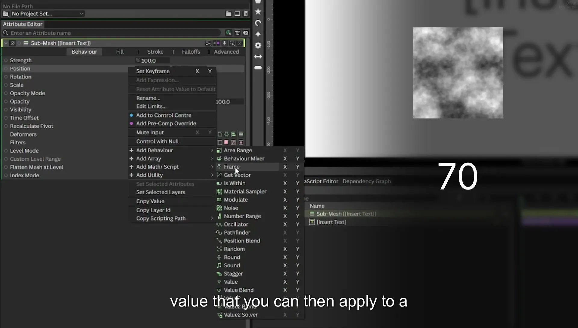 03 How to Animate with Behaviours | Beginners Guide to Cavalry 05 - Image 183