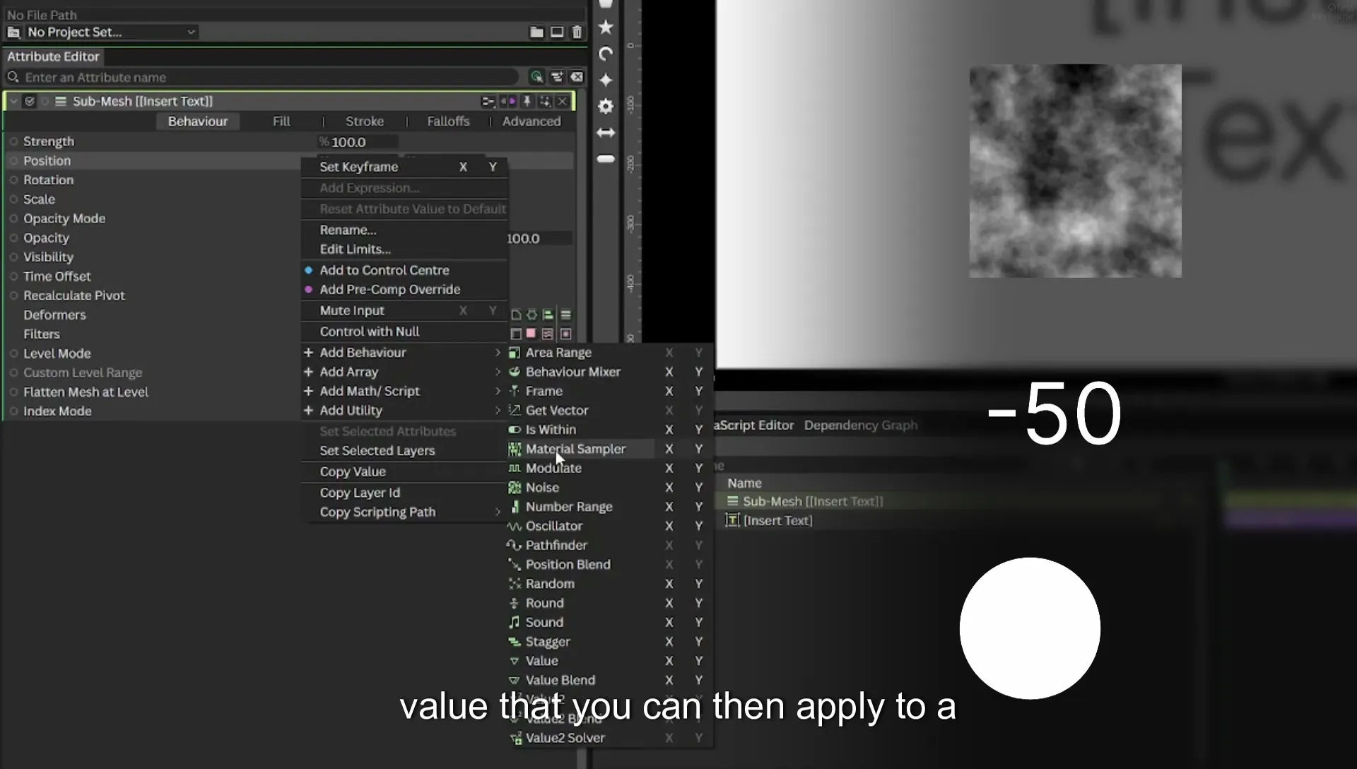 03 How to Animate with Behaviours | Beginners Guide to Cavalry 05 - Image 186