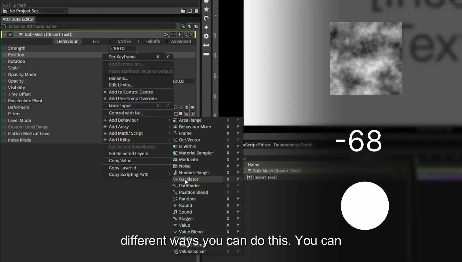 03 How to Animate with Behaviours | Beginners Guide to Cavalry 05 - Image 192