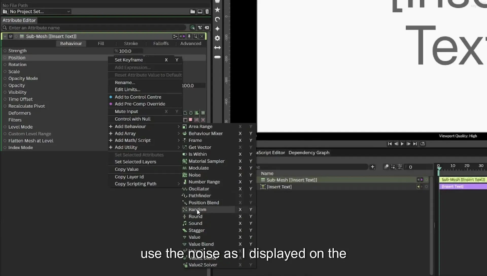 03 How to Animate with Behaviours | Beginners Guide to Cavalry 05 - Image 196