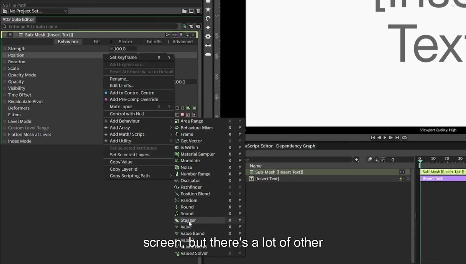 03 How to Animate with Behaviours | Beginners Guide to Cavalry 05 - Image 201