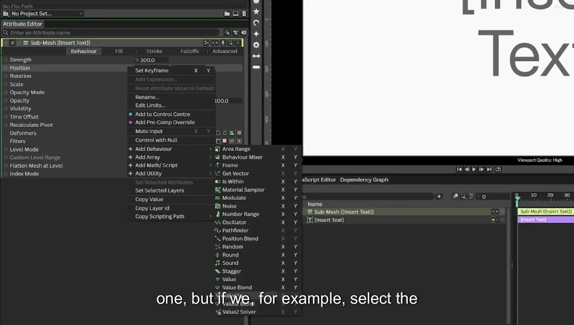 03 How to Animate with Behaviours | Beginners Guide to Cavalry 05 - Image 211