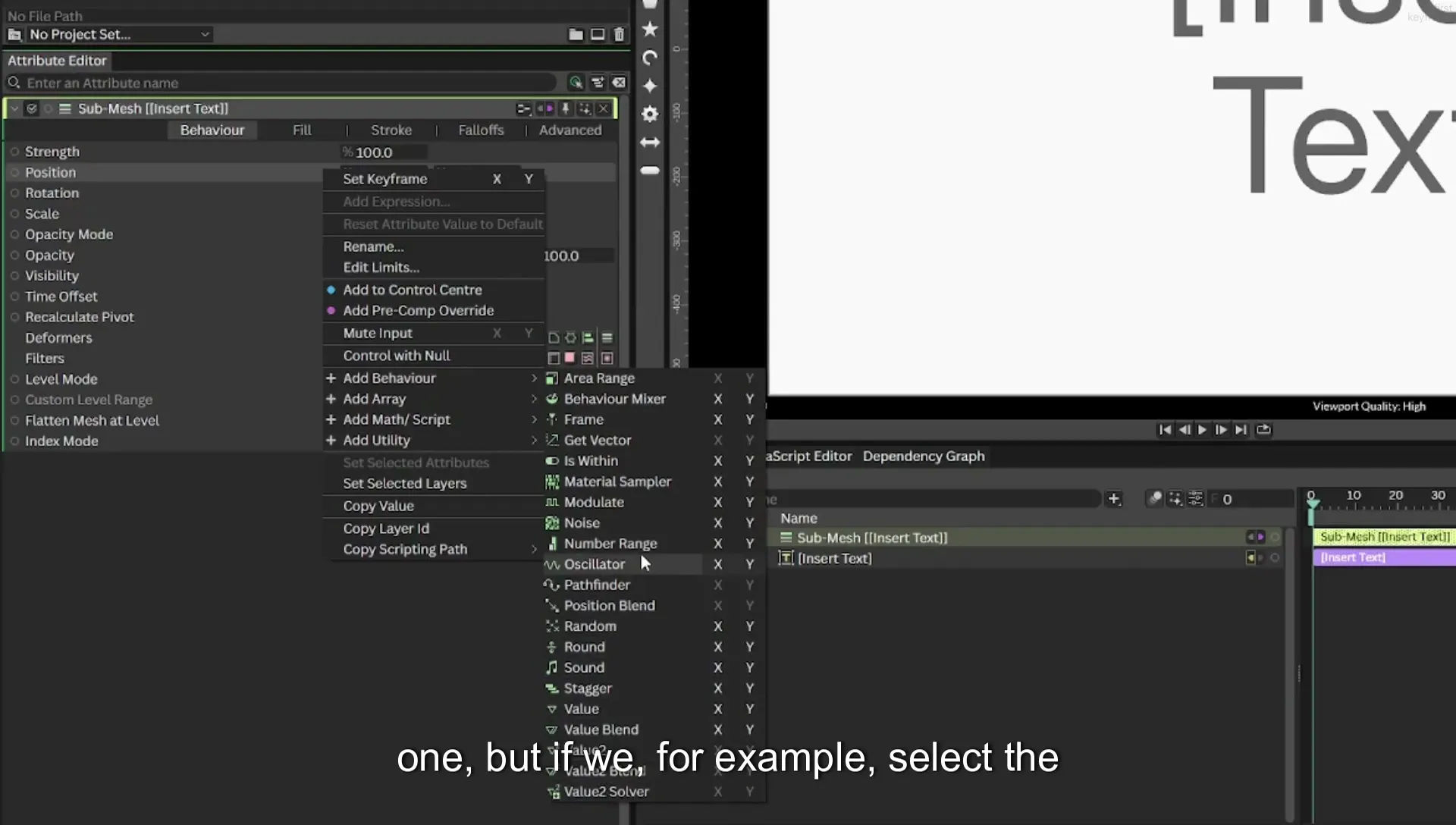 03 How to Animate with Behaviours | Beginners Guide to Cavalry 05 - Image 214