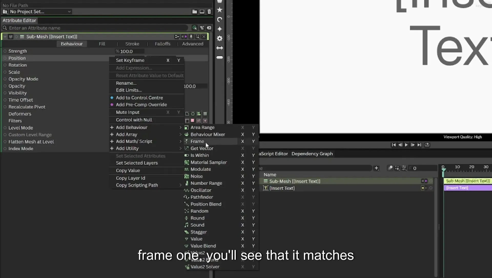 03 How to Animate with Behaviours | Beginners Guide to Cavalry 05 - Image 217