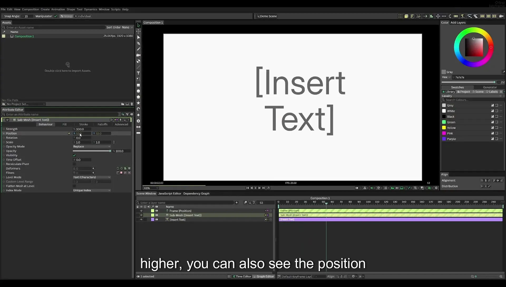 03 How to Animate with Behaviours | Beginners Guide to Cavalry 05 - Image 227