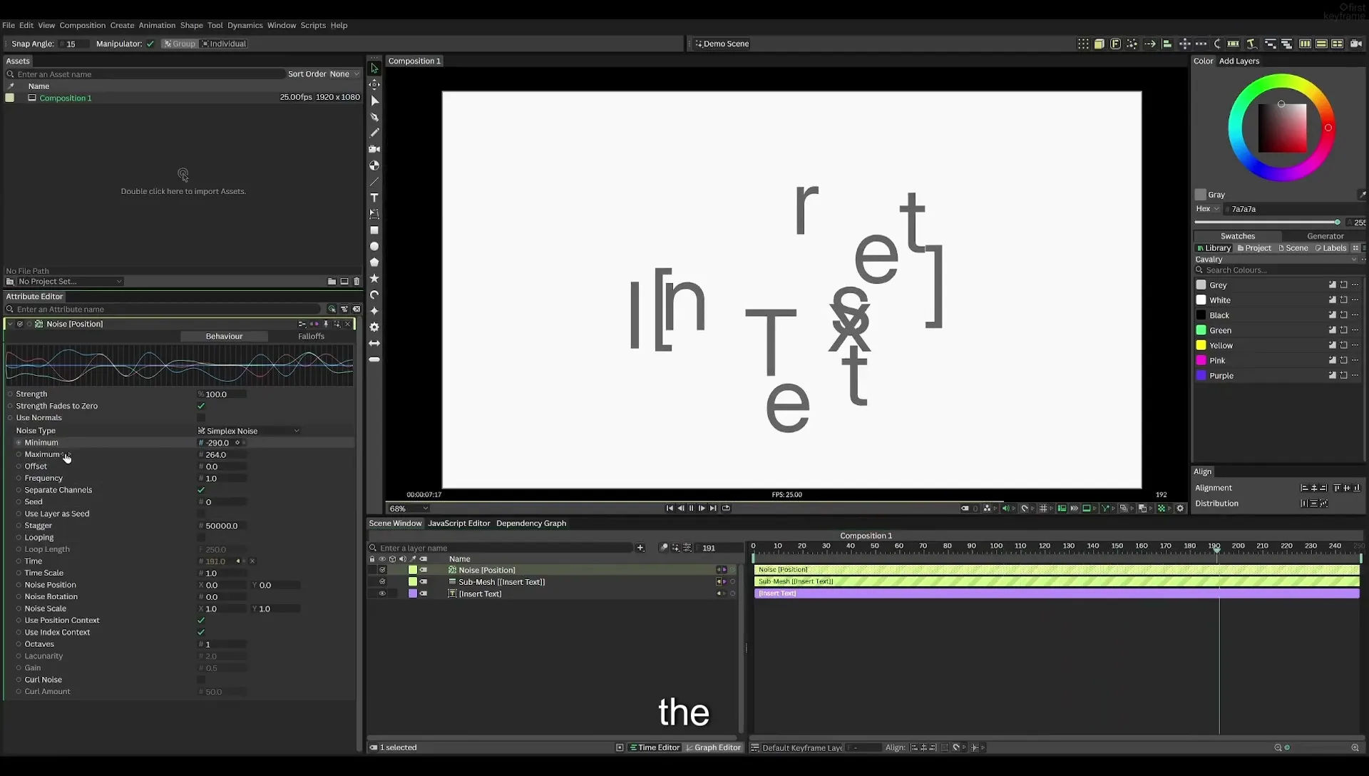 03 How to Animate with Behaviours | Beginners Guide to Cavalry 05 - Image 270