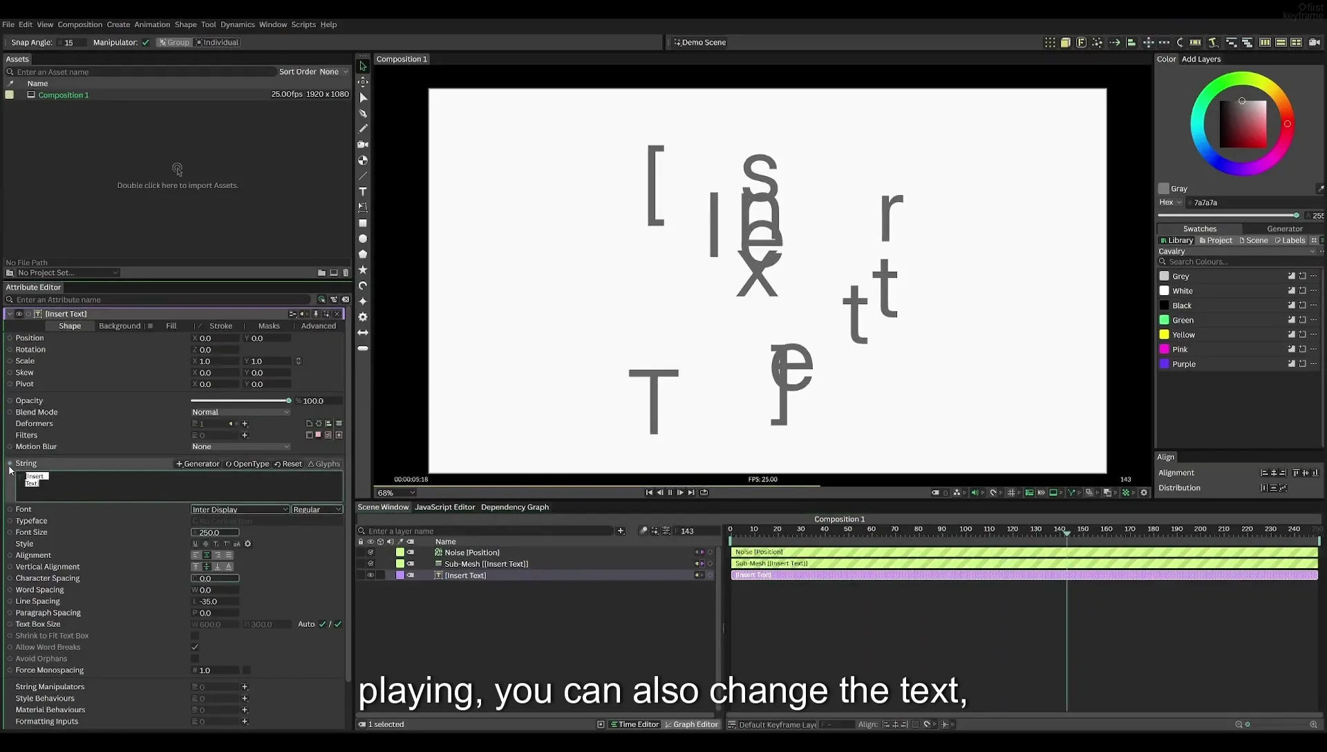 03 How to Animate with Behaviours | Beginners Guide to Cavalry 05 - Image 286