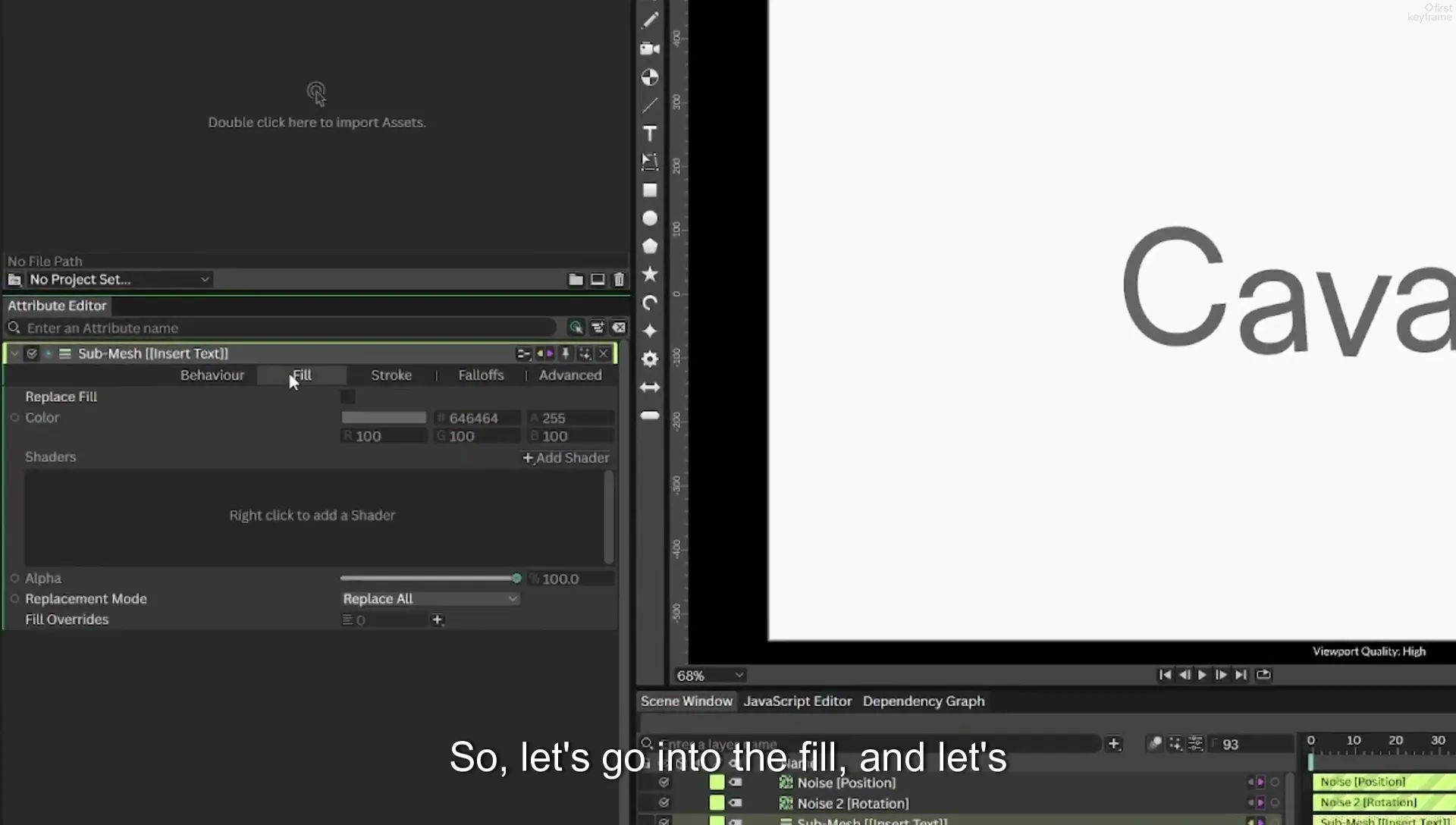 03 How to Animate with Behaviours | Beginners Guide to Cavalry 05 - Image 356