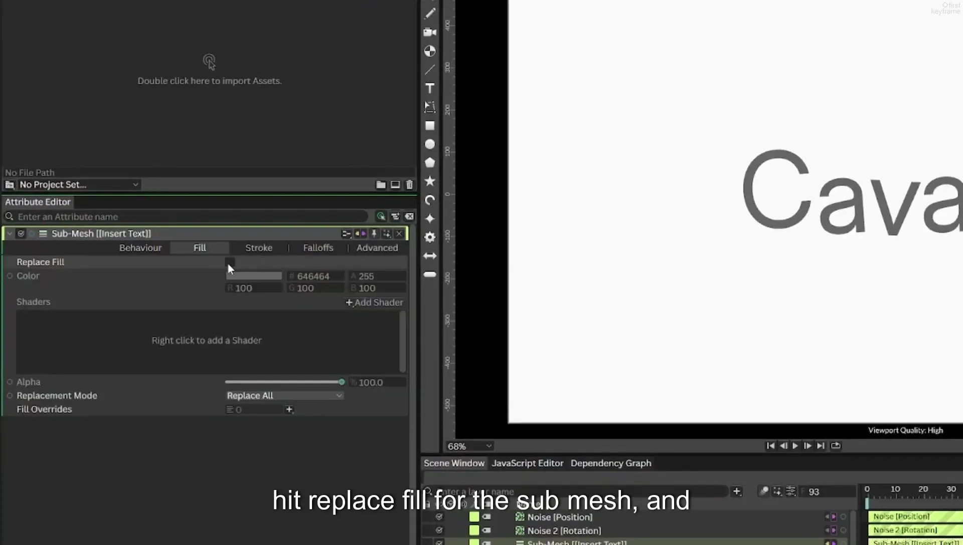 03 How to Animate with Behaviours | Beginners Guide to Cavalry 05 - Image 358