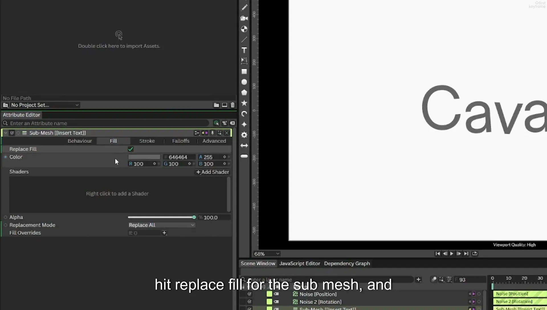 03 How to Animate with Behaviours | Beginners Guide to Cavalry 05 - Image 361