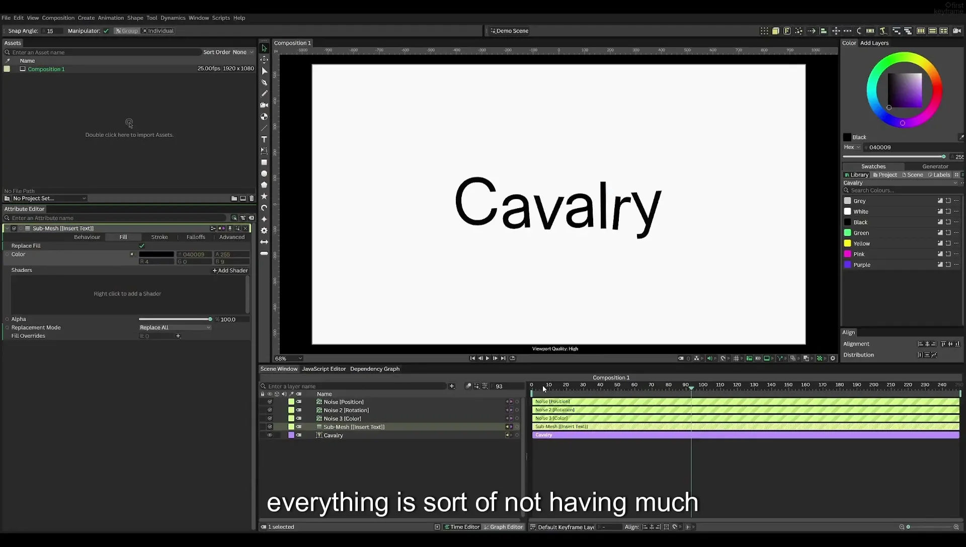 03 How to Animate with Behaviours | Beginners Guide to Cavalry 05 - Image 384
