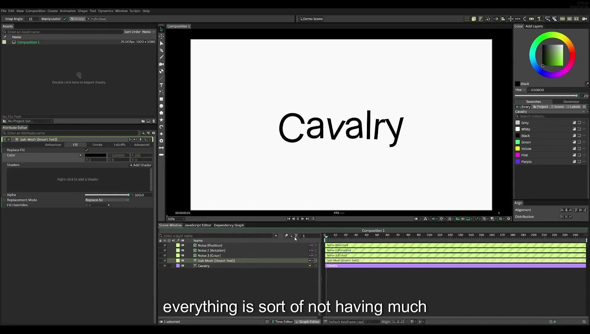 03 How to Animate with Behaviours | Beginners Guide to Cavalry 05 - Image 386