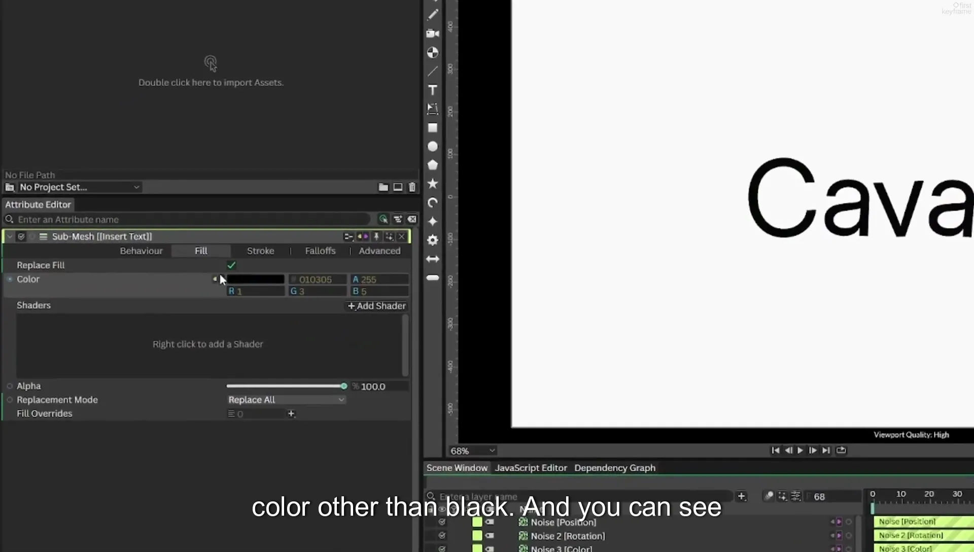 03 How to Animate with Behaviours | Beginners Guide to Cavalry 05 - Image 392