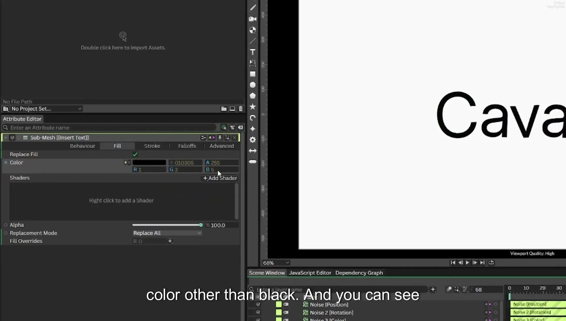 03 How to Animate with Behaviours | Beginners Guide to Cavalry 05 - Image 394