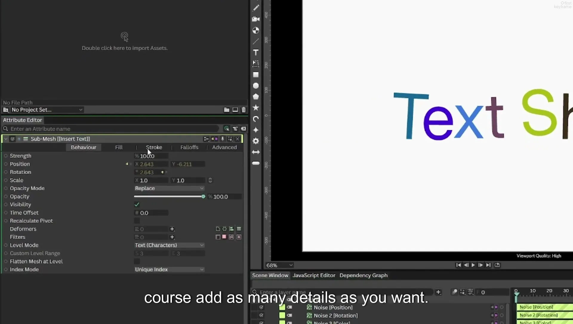 03 How to Animate with Behaviours | Beginners Guide to Cavalry 05 - Image 486