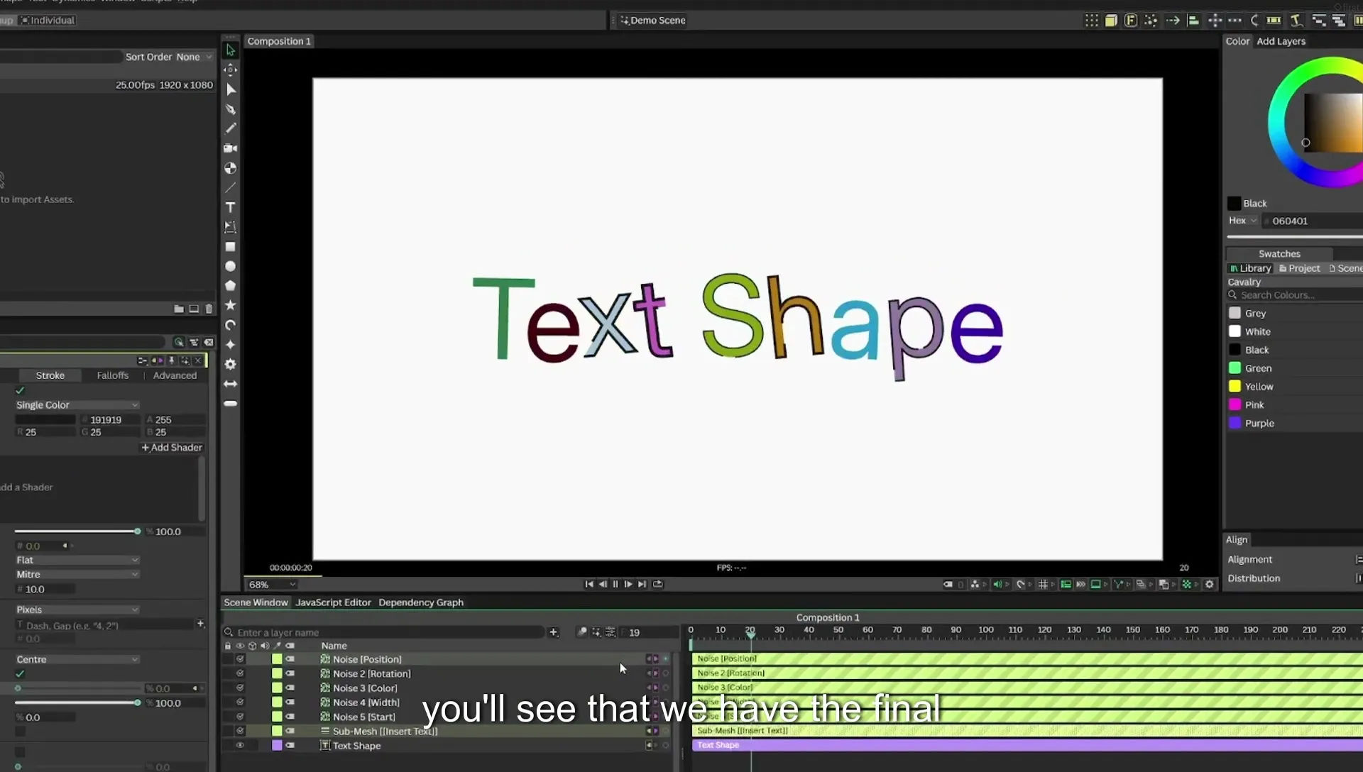 03 How to Animate with Behaviours | Beginners Guide to Cavalry 05 - Image 582