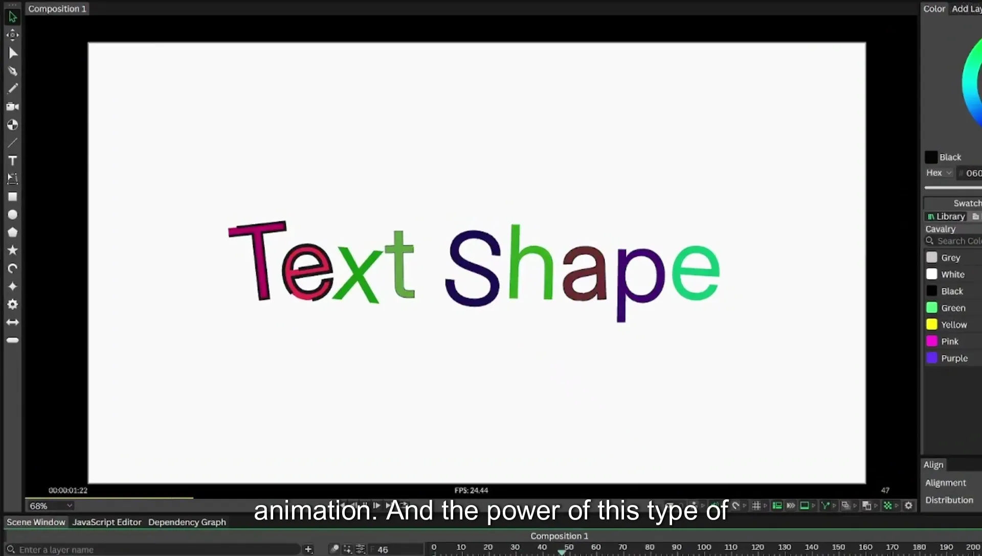 03 How to Animate with Behaviours | Beginners Guide to Cavalry 05 - Image 584