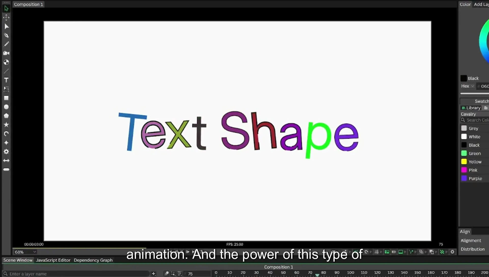 03 How to Animate with Behaviours | Beginners Guide to Cavalry 05 - Image 586