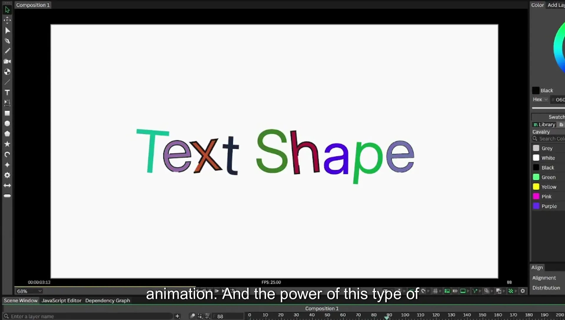 03 How to Animate with Behaviours | Beginners Guide to Cavalry 05 - Image 587