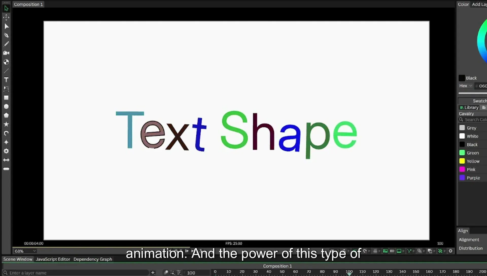 03 How to Animate with Behaviours | Beginners Guide to Cavalry 05 - Image 588