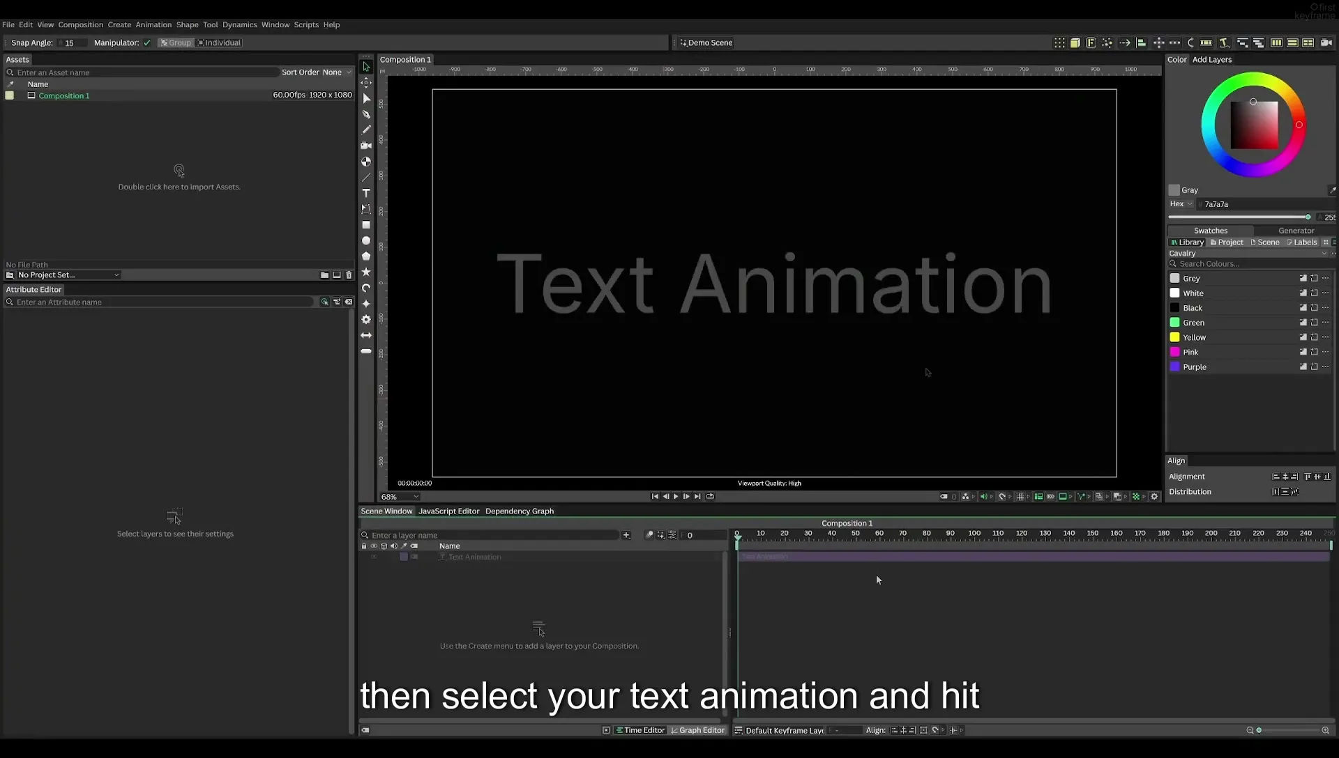 04 Animate Text Like Apple in Cavalry App (free) - Image 21