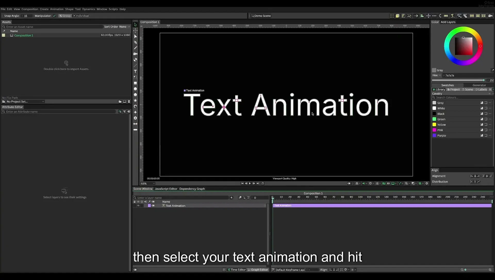 04 Animate Text Like Apple in Cavalry App (free) - Image 23