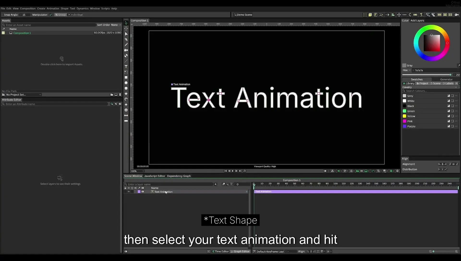 04 Animate Text Like Apple in Cavalry App (free) - Image 24