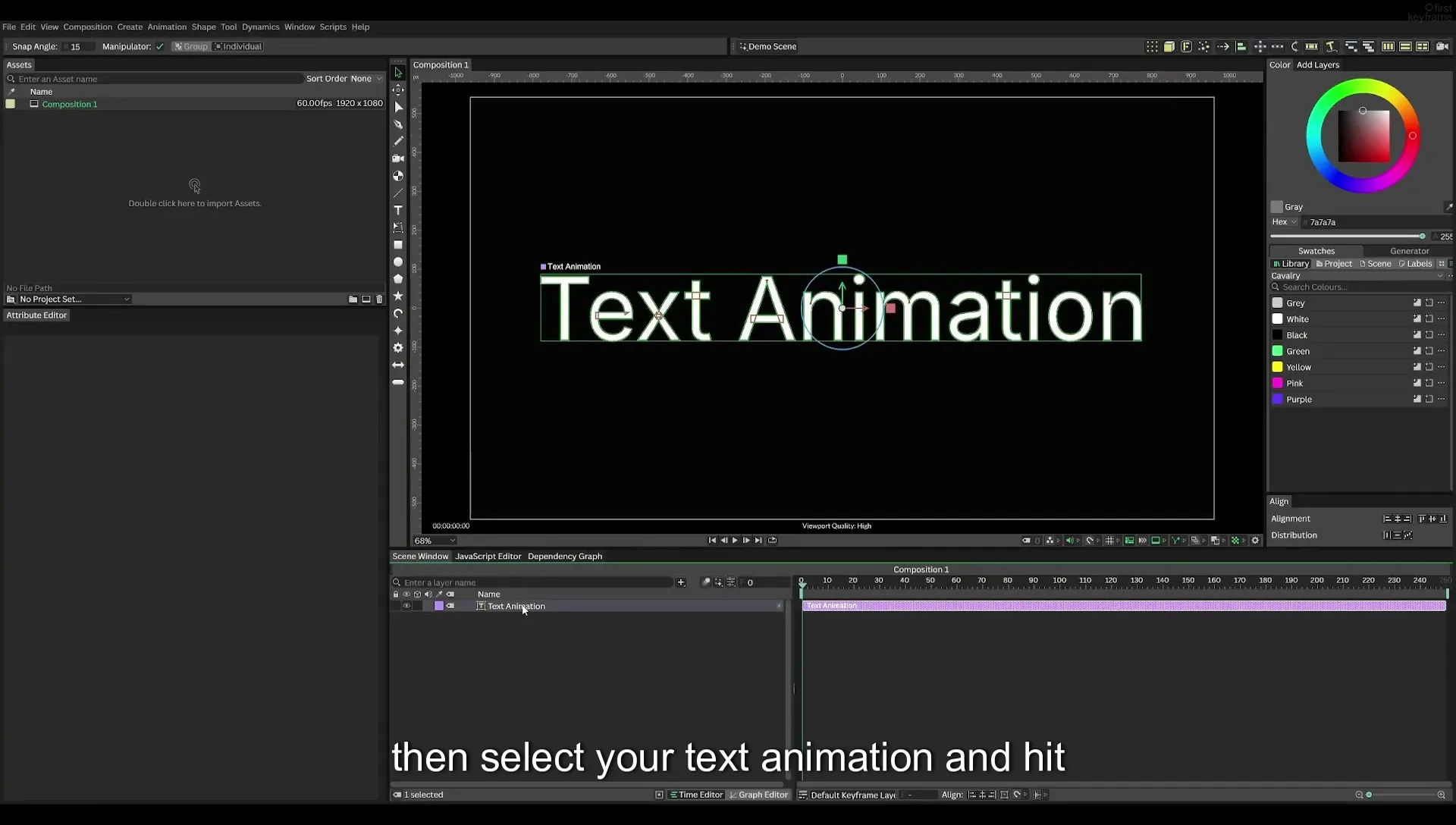 04 Animate Text Like Apple in Cavalry App (free) - Image 25
